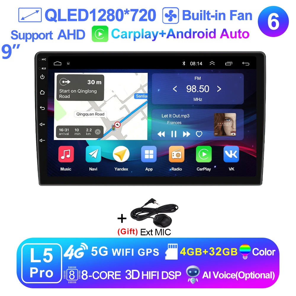 Wireless Carplay Android 15