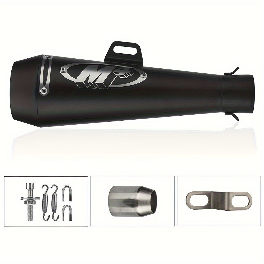 M4 Motorcycle Exhaust Black