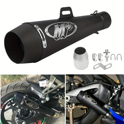 M4 Motorcycle Exhaust Black
