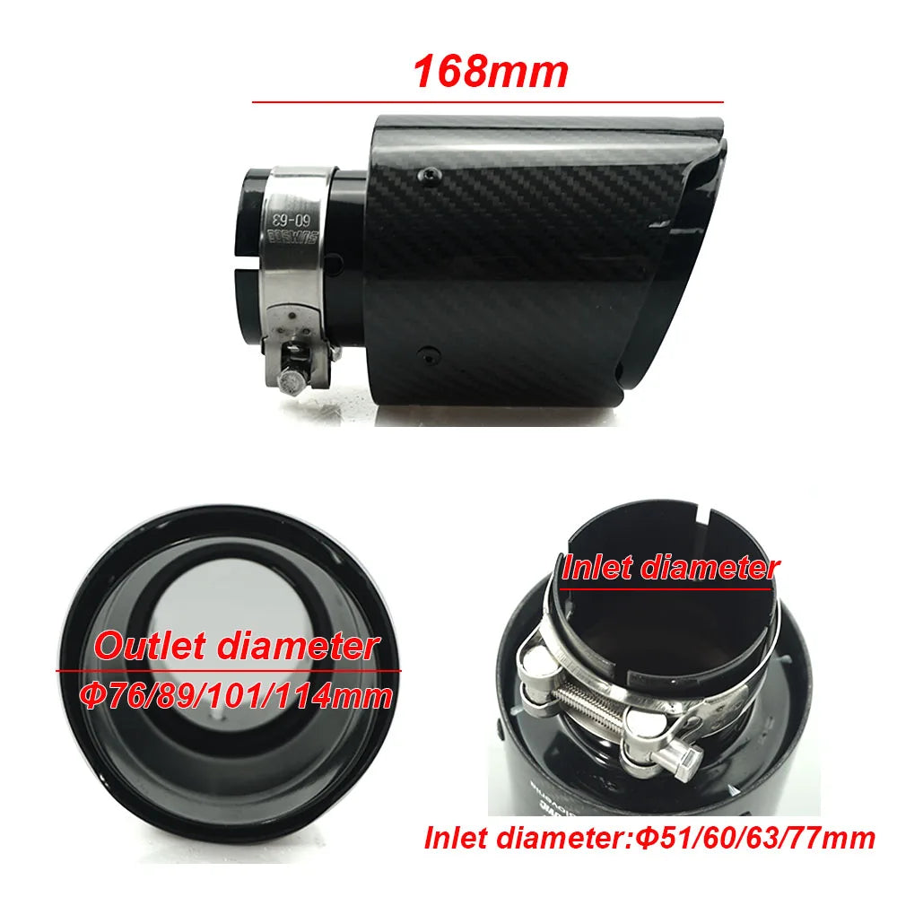 Carbon Fibre Car Exhaust