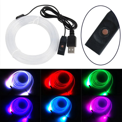 Car LED Strip Lights RGB Interior