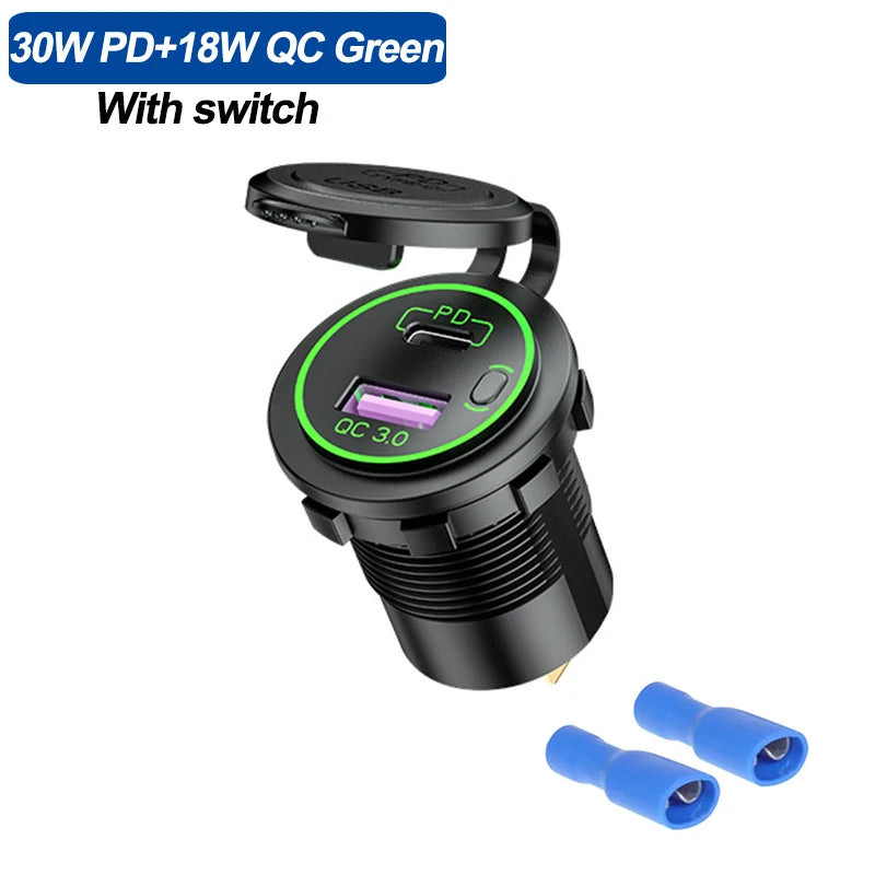 USB Port Charger 12V