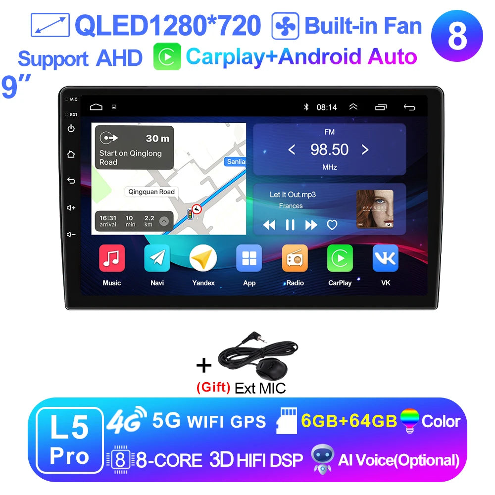 Wireless Carplay Android 15