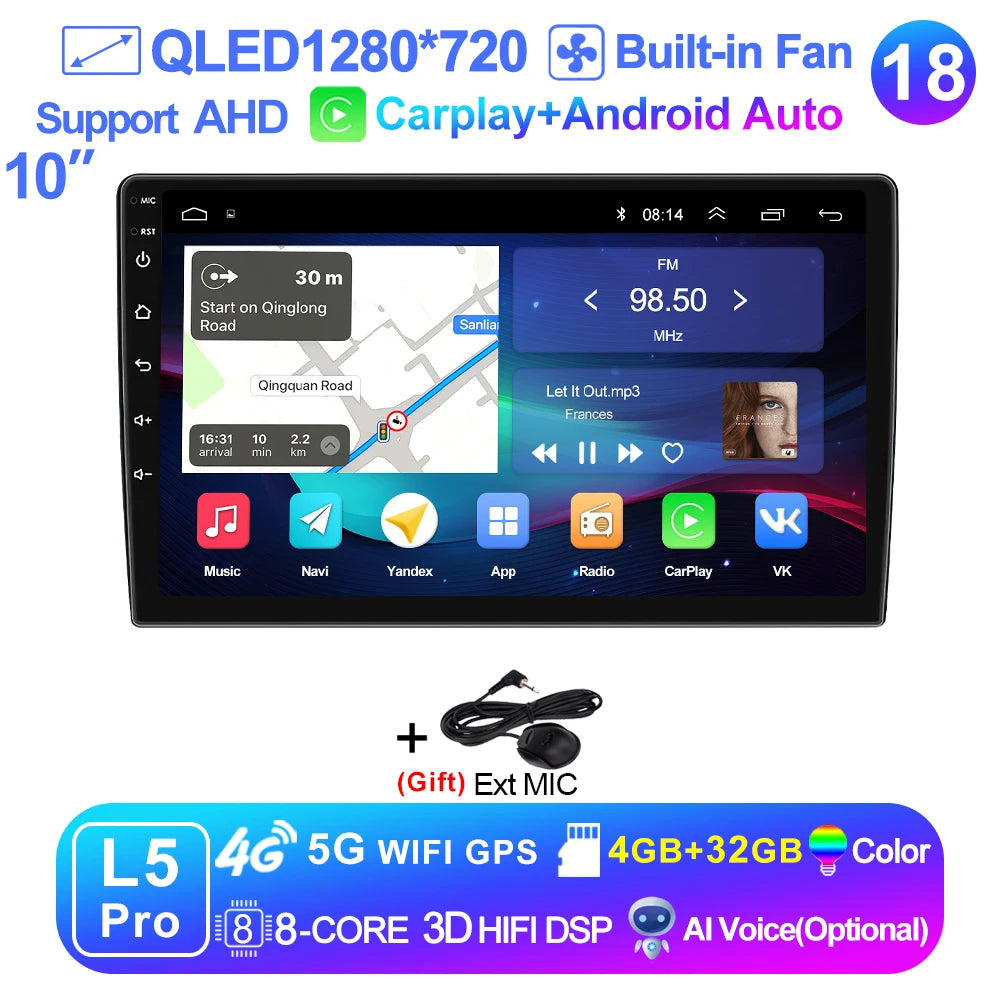 Wireless Carplay Android 15