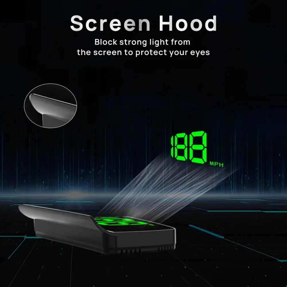 Car Digital Speedometer Head-up Display