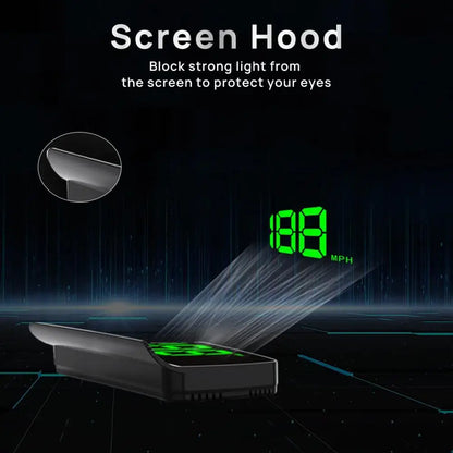 Car Digital Speedometer Head-up Display