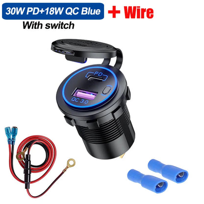 USB Port Charger 12V