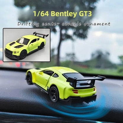 Mini Drift Car for Dashboard - Rotating Tail Swing Model