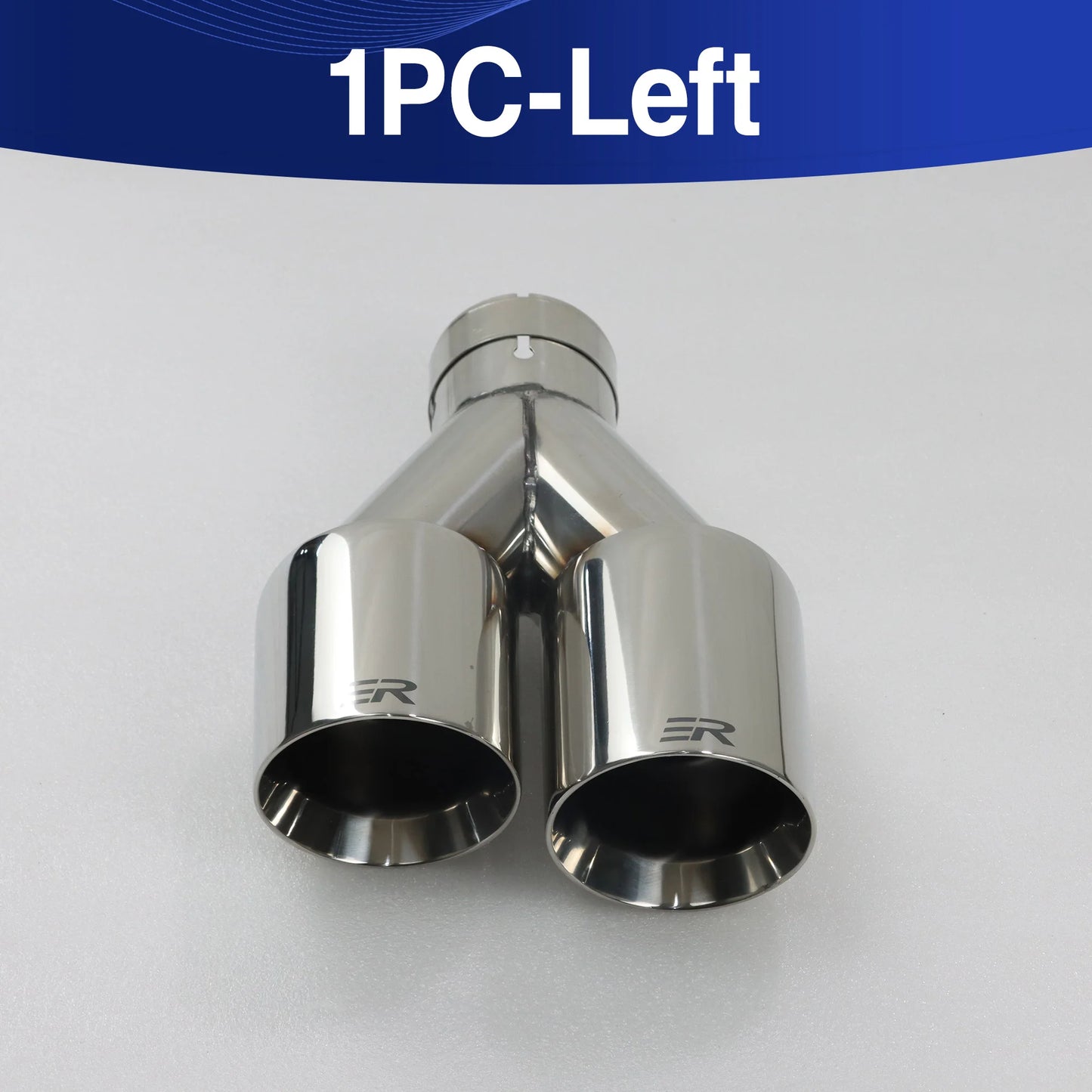 Exhaust Racing double Pipe Stainless