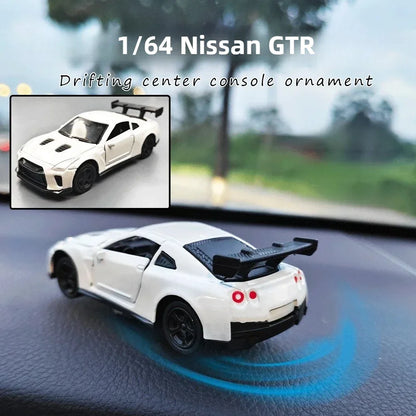 Mini Drift Car for Dashboard - Rotating Tail Swing Model