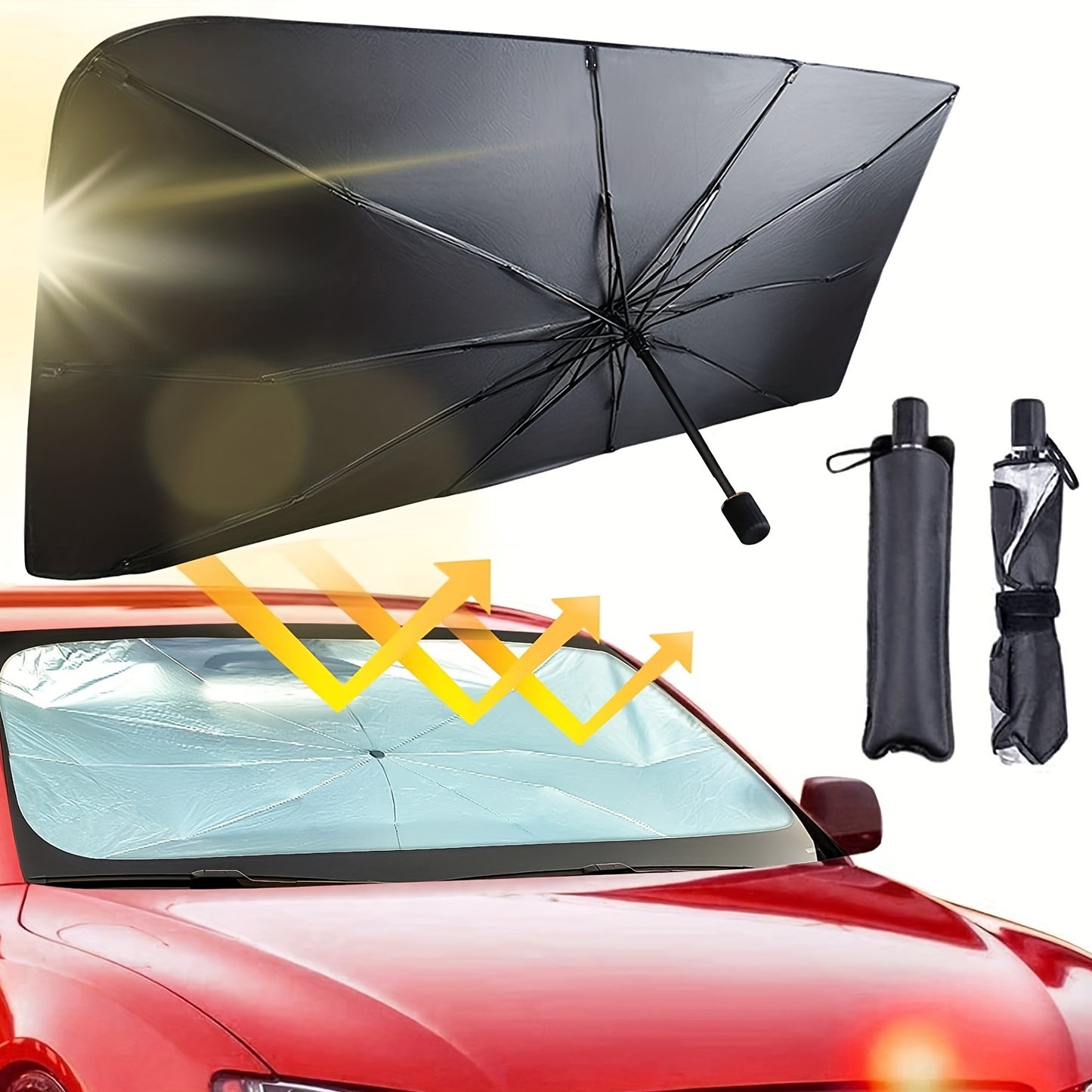 Automobile Windshield Sunshade