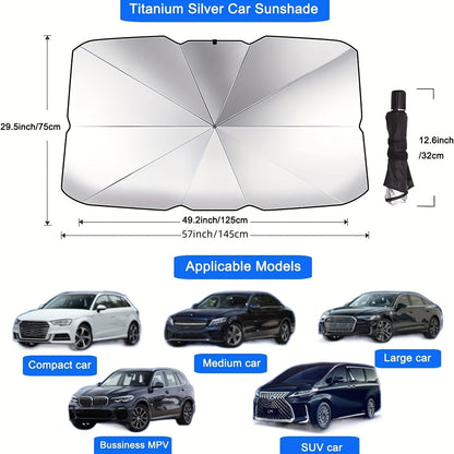 Automobile Windshield Sunshade
